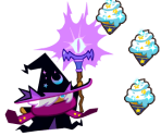 Wizard Cookie (Azure Flame Staff)
