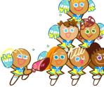 Cheerleader Cookie