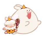 Moon Rabbit Cookie (Mighty Club)