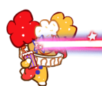Popcorn Cookie (Funny Clown)