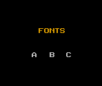 Fonts