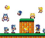 Sonic (Super Mario World-Style)