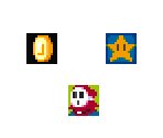 Shy Guy Slot Machine & Playroom Icons