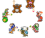 Koopalings (SMB3 NES-Style, Expanded)