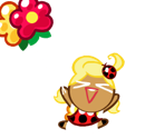 Apple Cookie (Spring Ladybug)