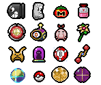 Items and Characters (The Binding of Isaac-Style)