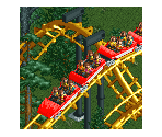 Corkscrew Roller Coaster