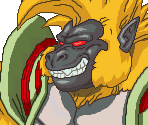 Golden Great Ape Baby