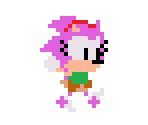 Amy Rose (Classic, Super Mario Maker-Style)