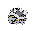 Bony Beetle (Paper Mario-Style, Modern)