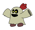 Duplighost (Paper Mario-Style)