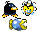 Yoshi's Island Enemies (3)