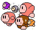 Waddle Dees (Expanded, Kirby's Adventure-Style)