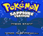 Title Screen (Sapphire)