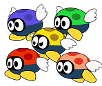 Para-Biddybud (Paper Mario-Style)