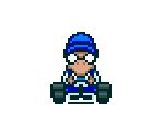 Magikoopa / Kamek (Super Mario Kart-Style)