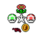 Items (Super Mario Bros. 3 MS-DOS-Style)