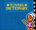 Emily & Tennis Dictionary
