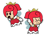 Red Sprixie Princess (Paper Mario-Style)