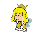 Yellow Sprixie Princess (Paper Mario-Style)