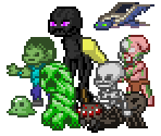 Enemies (Deltarune Battle-Style)