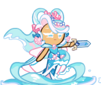 Sea Fairy Cookie (Luminous Coral)