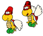 Corporal Paraplonk (Paper Mario-Style, Modern)