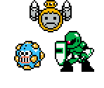 Enemies (Mega Man 11, NES-Style)