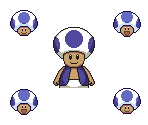Toad (Miscellaneous, Super Mario All-Stars-Style)