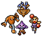 Tyrogue, Hitmonlee, Hitmonchan & Hitmontop