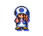 Toad (Super Mario Bros. 1 SNES-Style)