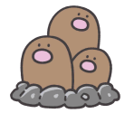 #051 Dugtrio