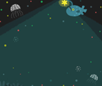 Dollo's Aquarium Animal Doodles - Dark Ocean