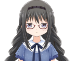 Homura Akemi (Megane ver.) (Sleepwear)