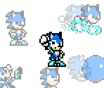 Sonic (Mega Man NES-Style)