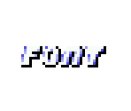 SEGA Copyright Font (Expanded)