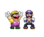 Wario & Waluigi (Super Mario World-Style)