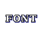 Title Card Font (Sonic Genesis, Expanded)