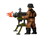 Stationary gunner