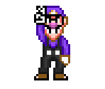 Waluigi (Super Mario World-Style)
