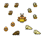 Super Mario Land 2 Beehive Enemies