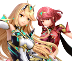 Pyra / Mythra (4 / 4, Mythra First)