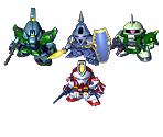 Gundam F90 Units