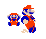 Mario (Donkey Kong, Super Mario Bros. NES-Style)