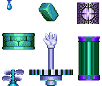 Hydrocity Zone Objects (Underwater)