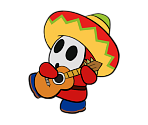 Sombrero Guy (Paper Mario-Style, Modern)