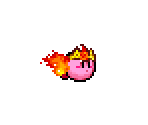 Burning Kirby