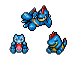 Totodile, Croconaw & Feraligatr