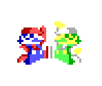 Mario & Luigi (Mario Bros. DOS-Style)