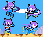 Sash Lilac (Mega Man NES-Style)